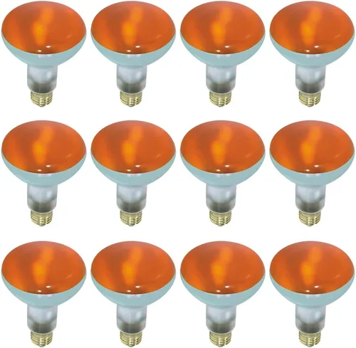 Vista 2 de Reflector incandescente con base mediana, de color, S3239, 75watts, 130 volts