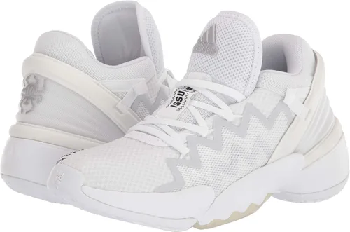 Vista 7 de adidas Tenis unisex para adultos D.o.n. Issue 2 para patio de interior, BlancoNegroTinte Cielo