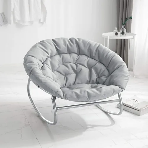 Vista 2 de Urban Shop - Silla mecedora con forma de plato