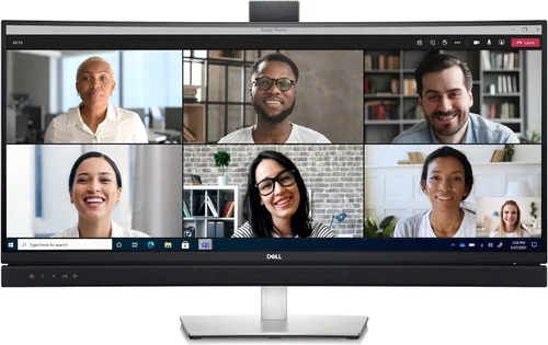 Vista 2 de Dell C3422WE 34.1 "QHD Wide 1440p WQHD Curvo Pantalla Edge WLED Monitor LCD - 21:9 - Platino Plata