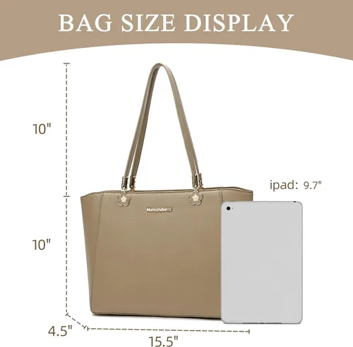 Vista 7 de Montana West MWC-096 - Monederos para mujer, bolso de hombro de cuero vegano