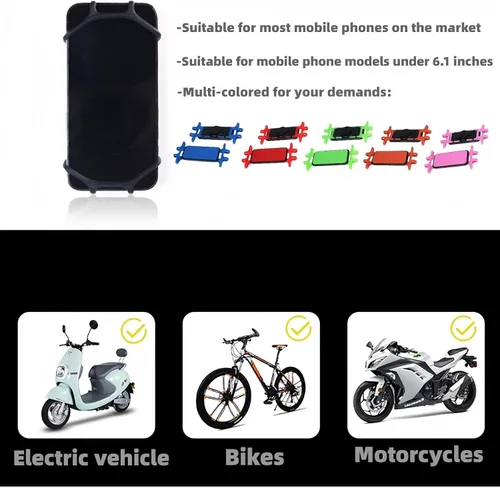 Vista 7 de Soporte para teléfono de bicicleta