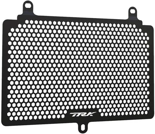 Vista 7 de Accessories Motorcycle Radiator Grille Guard Cover Protector for TRK 702X TRK702X TRK702 X 2022 2023 2024(Black)