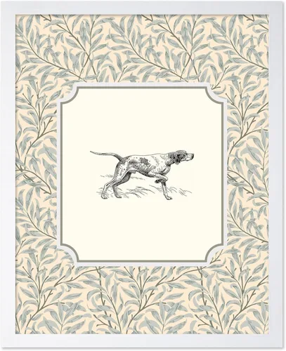 Vista 14 de Poster Master Póster Vintage de Cocker Spaniel Inglés - Impronta Retro de Perro - Arte Floral - Arte de Cachorros - Arte para Amantes de Animales