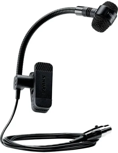 Vista 4 de SHURE. Micrófono condensador cardioide con cuello de cisne para instrumentos TA4F Conector para uso con sistemas inalámbricos.
