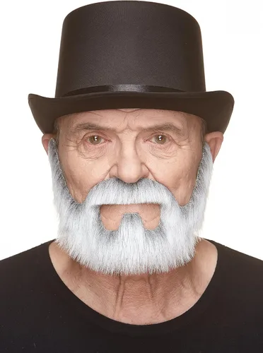 Vista 7 de Mustaches Autoadhesivo On Bail Fake Beard & Mustaches - Yeso médico autoadhesivo de doble cara 3M para barbas falsas, accesorio de disfraz
