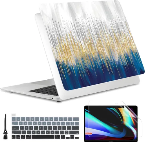 Vista 11 de Batianda Funda diseñada para el nuevo MacBook Pro M2 de 13 pulgadas, modelo A2338, versión 2022, carcasa protectora rígida ultrafina, antisucia