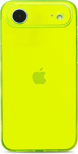 Vista 15 de Compatible con Funda iPhone 14 Pro, Funda Transparente Neón con Cubierta para Lente de Cámara Carcasa para Mujeres y Niñas Delgada Suave Silicona