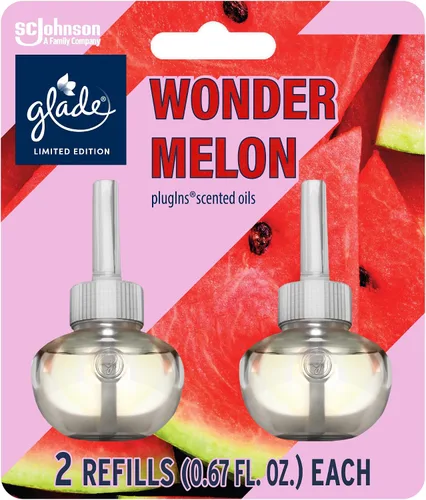 Vista 9 de Glade PlugIns - Repuesto de ambientador, aceite esencial y perfumado de mango poderoso para el hogar y el baño, 0.67 onzas líquidas, 2