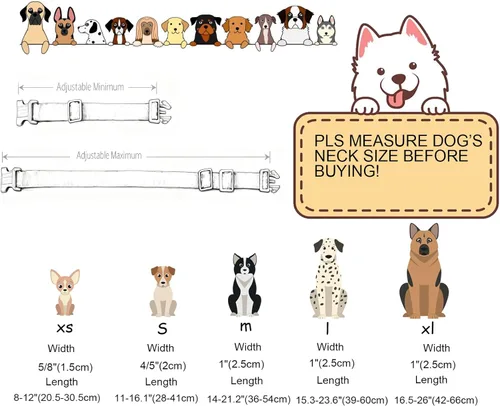 Vista 22 de DOGWONG Collar para perro de San Valentín, collar ajustable de algodón con corazón de caramelo azul, perfecto para perros pequeños a medianos