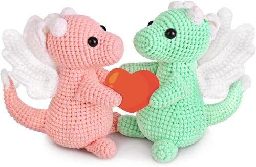 Vista 7 de Crochetta Kit de ganchillo para principiantes, kit de inicio de ganchillo con tutoriales en video paso a paso, kit de ganchillo para principiantes