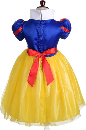 Vista 2 de Lito Angels Disfraz de princesa para niñas pequeñas, disfraz de Halloween con diadema