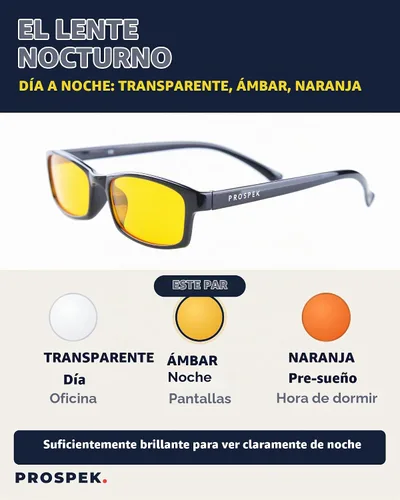 Vista 5 de Prospek ELITE Blue Light Blocking Glasses Men Women, Yellow Lens