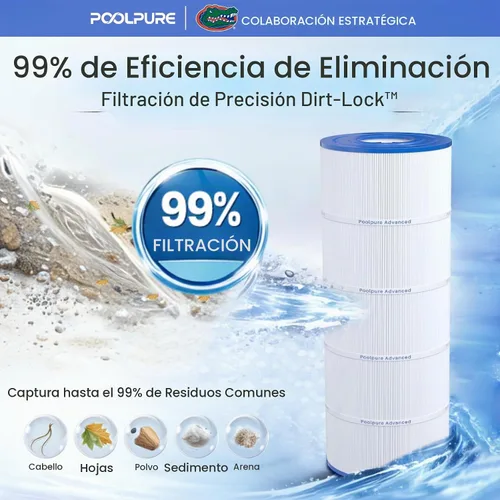 Vista 5 de POOLPURE Filtro de piscina PXST150 reemplaza a Hayward X-Stream CC1500 1PACK