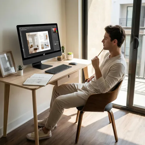 Vista 4 de STGSivir PC todo en uno,Pantalla FHD de 22", Core i5,16G RAM,512G SSD