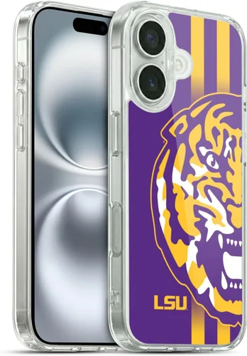 Vista 190 de Head Case Designs Funda de gel suave con licencia oficial de la Universidad Estatal de Louisiana LSU Camou compatible con Apple iPhone 7 Plus/iPhone