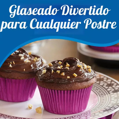 Vista 5 de Pillsbury Variedad cremosa de glaseado supremo: vainilla, queso crema, dulce de chocolate