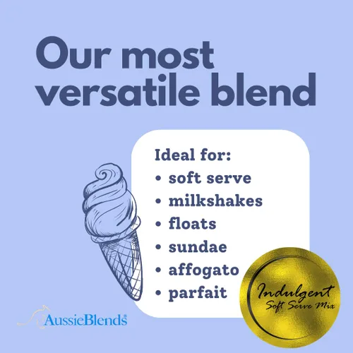 Vista 3 de AussieBlends - Mezcla suave de vainilla en polvo, 3.3 lbs Para servicio suave, para batido, paquete de 1, bolsa de 3.3 libras
