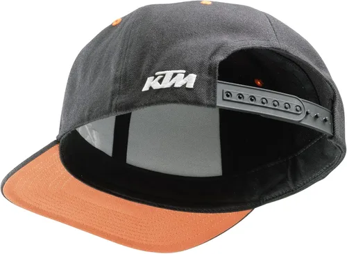 Vista 2 de Gorra Snapback original de KTM Team, color negro, Negro