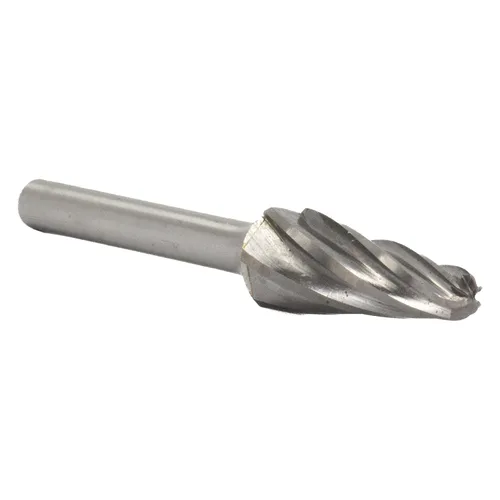 Vista 31 de Drill America SA-1 Rebaba de carburo/lima giratoria cilíndrica de doble corte para amoladora de troquel de 1/4" de diámetro x 5/8" de longitud