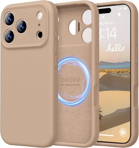 Vista 230 de LOVE 3000 Diseñada para Funda iPhone Air, Silicona Premium [Compatible con Magsafe][Forro de Microfibra Suave Anti-Rayones] Funda Protectora