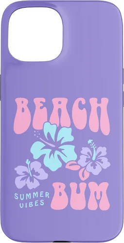 Vista 6 de Coconut Girl Beach Bum - Carcasa para iPhone 16, diseño de moda de los años 90