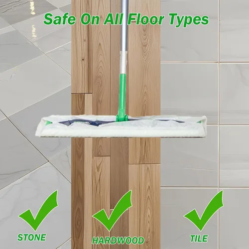 Vista 6 de Recargas de paños de barrido seco XL para Swiffer Sweeper X-Large, recargas de almohadillas secas desechables XL, recargas de paños de piso secos