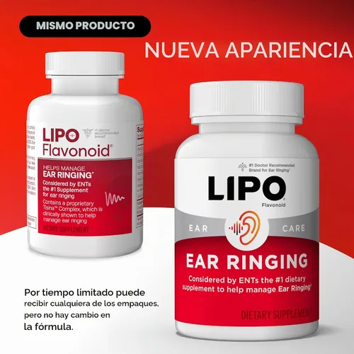 Vista 8 de lipo-flavonoid Plus Ear Salud Suplemento, 1, 1