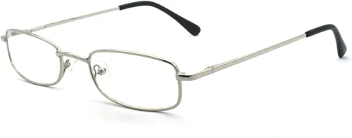 Vista 13 de Classic Readers - Gafas de lectura rectangulares de metal para hombres y mujeres, multicolor