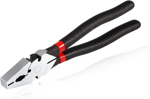 Vista 9 de SPEEDWOX Herramienta multi 9.5 pulgadas Alicates de esgrima con cortador de valla de martillo extractor de clavos Alicates de cabeza de martillo