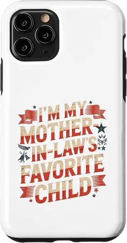 Vista 29 de Im My Mother n Law Favorite Child American Flag Funny Parent Case for iPhone 17