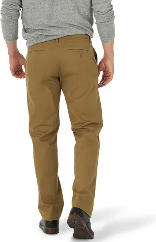 Vista 3 de Lee Extreme Motion Pantalón regular recto sin pliegues al frente para hombre
