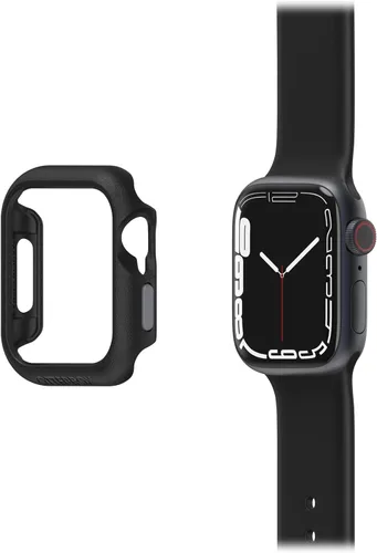Vista 5 de OtterBox - Caja All Day para Apple Watch Series 7/8/9 (1.77 pulgadas), modelo Pavement (negro)