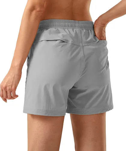 Vista 3 de G Gradual Women's 5" Hiking Cargo Shorts Quick Dry Athletic Shorts for Women with Pockets for Golf Workout Walking