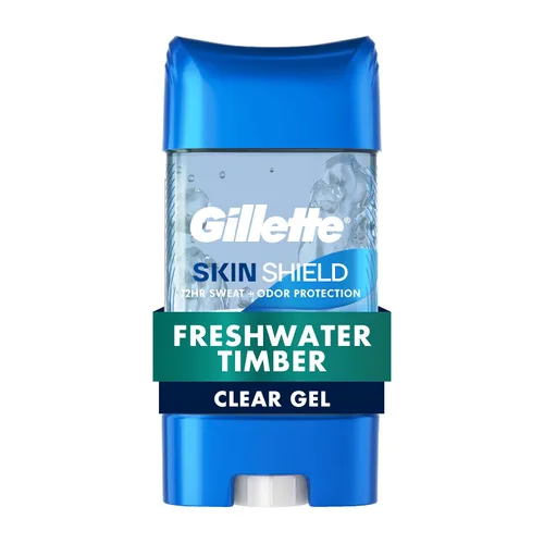 Vista 14 de Gillette Desodorante antitranspirante en gel transparente, ola fresca, 3.8 onzas