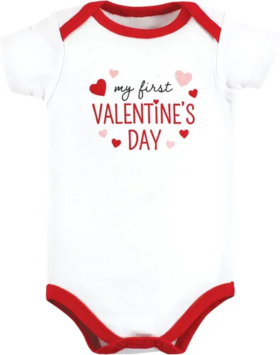 Vista 51 de Hudson Baby baby-girls Cotton Bodysuits 3-pack