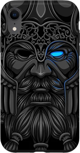 Vista 25 de Allfather Odin - Raven God - Norse Viking God in Asgard Case for iPhone 17