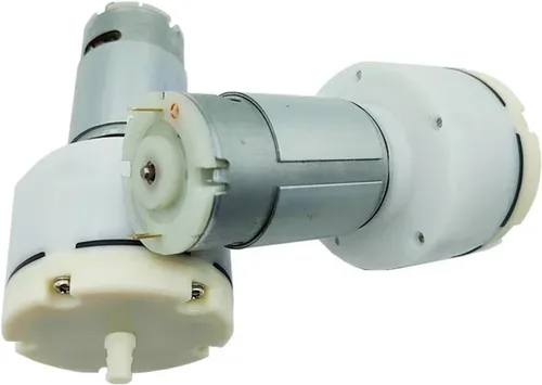 Vista 7 de 1 unidad 12V 15LPM gran flujo alta presión mini 555 vacío bomba de aire presión negativa succión diafragma bomba DIY Packer Inflador