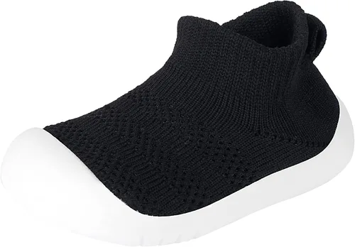 Vista 103 de Zapatos de bebé Pantuflas para niños pequeños, calcetines para niños y niñas, suela antideslizante