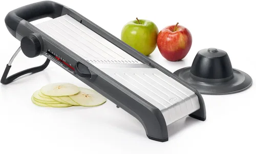 Vista 2 de OXO Good Grips Chef's Mandoline Slicer 2.0 y pelador giratorio