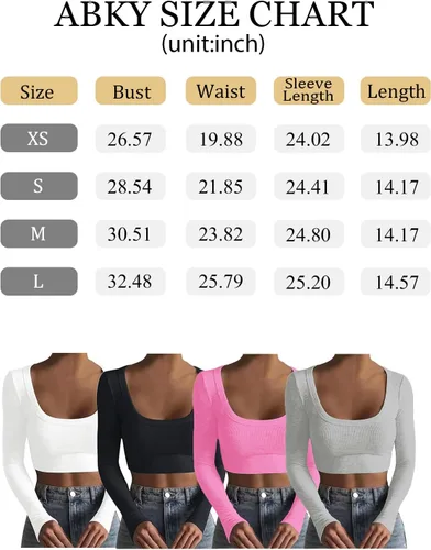 Vista 6 de Y2K - Camisetas cortas para mujer, de verano, sexy, lindas, de algodón, acanaladas, recortadas, camisetas básicas