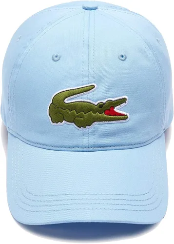 Vista 4 de Lacoste Unisex Adult Big Croc Twill Adjustable Leather Strap Hat