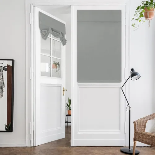 Vista 94 de HOMEIDEAS Cortinas Opacas para Aula para Puerta Principal, Cubierta de Ventana de Puerta de Aula, Persianas de Privacidad con Aislamiento Térmico