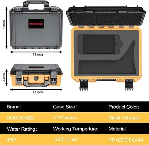 Vista 3 de Estuche para NOCO Boost X GBX45 – Estuches de transporte rígidos impermeables para caja de arranque de salto ultraseguro de 1250A, batería externa