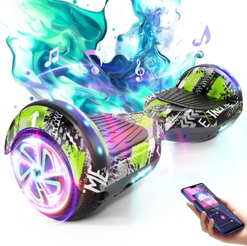 Vista 11 de SISIGAD Scooter, 6.5" Flash Wheels & Corlorful LED Lights, All for Girls Boys Kids Ages 6+