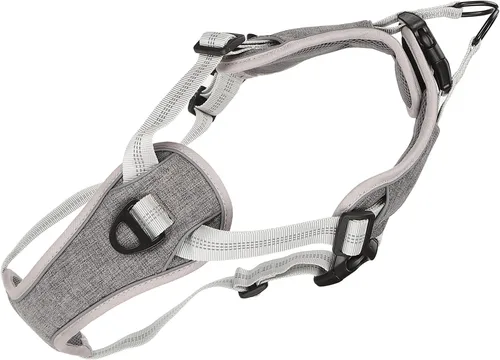 Vista 9 de Adjustable No Pull Harness Reflective Chest and Back Vest Harness for Medium and Large Dogs (XL)
