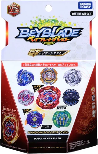 Vista 3 de Takara Tomy Beyblade Burst B-146 Random Booster Vol.16 (Importación de Japón)