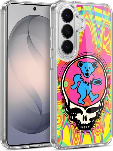 Vista 89 de Head Case Designs Funda de gel con licencia oficial de Grateful Dead Bear Trends [protección de grado militar] compatible con Google Pixel 3