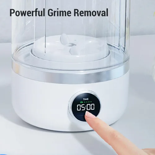 Vista 4 de Portable Cordless Washing Machine, Rechargeable Mini Washer for Baby Clothes, Socks & Small Garments, Ideal for Apartments & Camping, Compact &