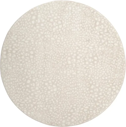 Vista 11 de Abani Alfombra de área con estampado de guepardo beige, colección Arto - Alfombra de acento contemporánea y duradera (2'2" x 8')
